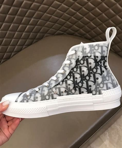 clear high top dior sneakers|b23 high top sneaker price.